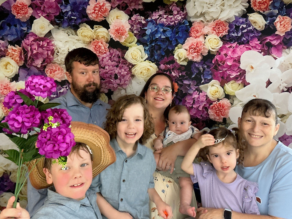 Alexandria Fabric Flower Wall