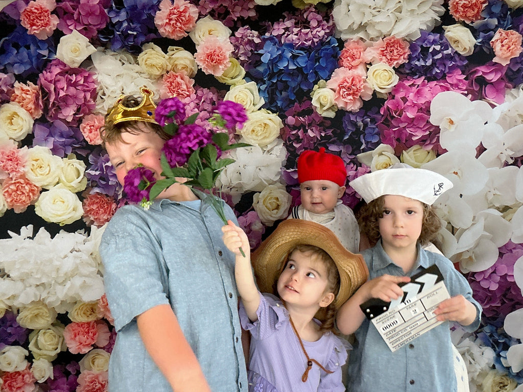 Alexandria Fabric Flower Wall